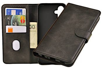 Etui portfel Wallet do Samsung Galaxy A24 4G / M34 5G czarny