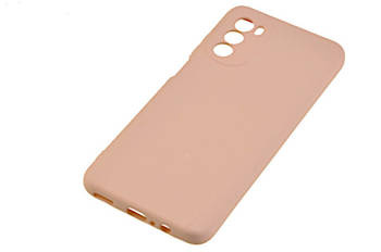 Etui silikonowe Tint do Motorola Moto G52 / G82 5G pudrowy róż