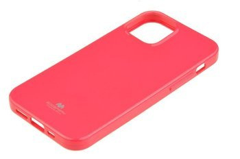 Etui Mercury Goospery Jelly Case do Apple iPhone 12 / 12 Pro różowy