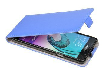 ETUI KABURA FLEXI do SAMSUNG GALAXY A5 2016 A510 A510F SM-A510F niebieski