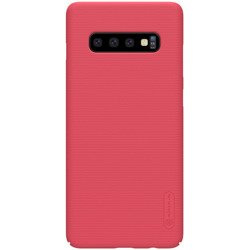 Etui Nillkin Super Frosted Shield do SAMSUNG GALAXY S10 G973 czerwony