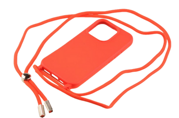 Etui ze sznurkiem RCK do Apple iPhone 16 Pro Max czerwony