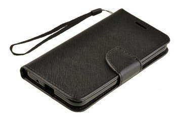 Etui portfel Fancy książeczka Case Oppo A1k CPH1923 czarny