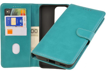 Etui portfel Wallet do Oppo Reno 12 5G zielony