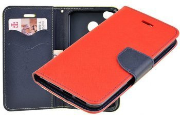 Etui portfel Fancy Case do Xiaomi Redmi 4X czerwony