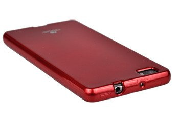 Etui Nakładka Mercury Goospery Jelly Case do HUAWEI P8 Lite czerwony