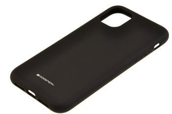 Etui Mercury Goospery Silicone do iPhone 11 czarny