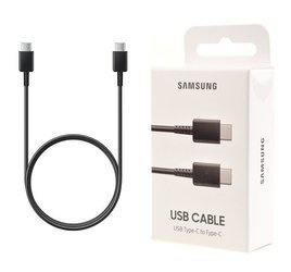 Oryginalny kabel USB Samsung USB Typ C Typ C czarny