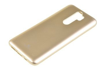 Etui Mercury Goospery Jelly Case do Xiaomi Redmi Note 8 Pro złoty